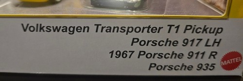 HOTWHEELS PREMIUM COLLECTORS SET GERMAN RACERS PORSCHE NURBURGRING - Picture 5 of 8