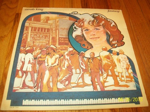 CAROLE KING - FANTASY LP VERY GOOD CONDITION VERY RARE WITH LYRICS