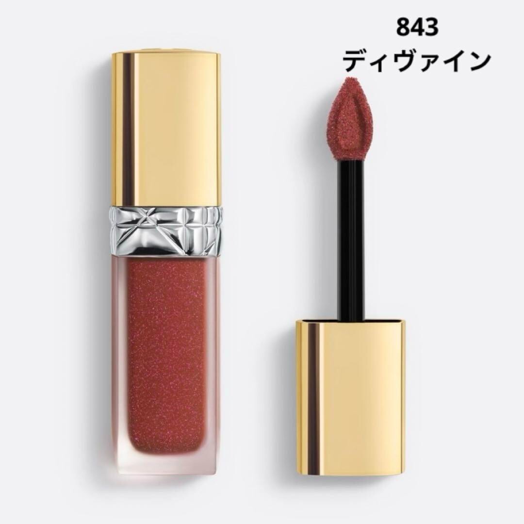 Rouge Dior Forever Liquid Sequin 843 Divine Limited Holiday