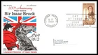 Canada FDC - 1969 - Sir Isaac Brock, Scott # 501, Cole Cover