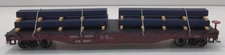 Bachmann 18924 HO Union Pacific 50' Flatcar w/Steel Beam Load