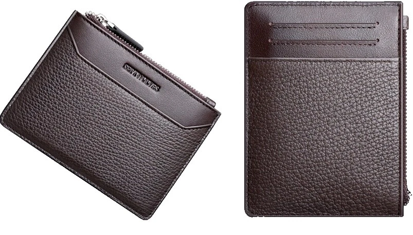 Septwolves Marrón Carteras para hombres