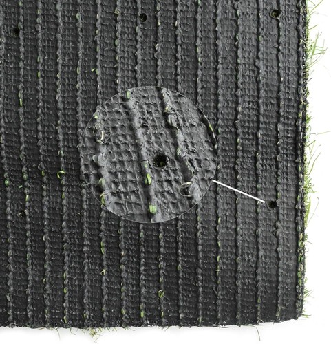 Premium Synthetic Turf Mat Set: 2' x 3' Green Grass Area Rugs for Pets & Gardens - Picture 8 of 10