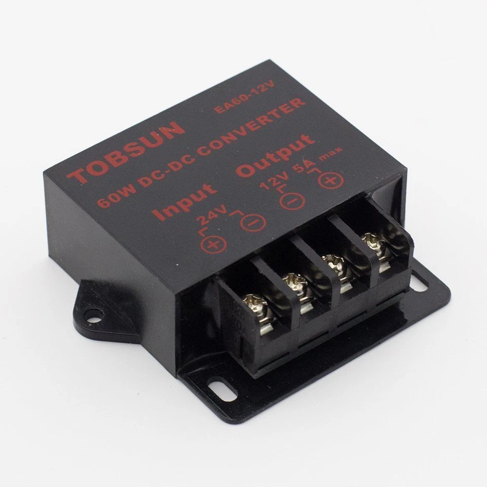 Voltage Regulator DC 24V to DC 12V 5A 60W Power Converter Step Down Buck Reducer - Image 4 of 4