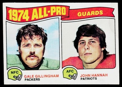 1974 All-Pro Guards (Gale Gillingham / Hannah), 1975 Topps, #205, ,