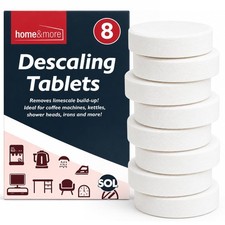 SOL Descaling Tablets for Coffee Machines and Kettles 8 Pack Limescale Remover