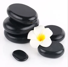 Beauty SPA Health Massage Energy Stone Natural Volcanic Hot Stone Back Essential