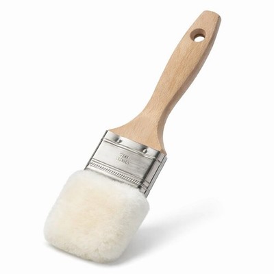 Lambskin Stain & Paint Brush - for use with All Latex and Oil Based Paints, S...