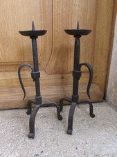 PAIRE DE BOUGEOIRS CHANDELIERS