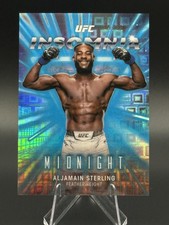 2025 Topps Midnight UFC - Insomnia Aljamain Sterling #IN-10 Moonrise /25