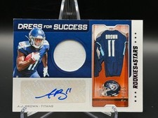 A.J. Brown (AU/MEM) 2019 Panini Rookies & Stars - Dress for Success #DFS-AB #/25