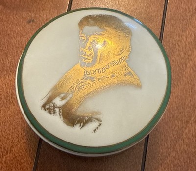 Tiffany & Co. Washington Opera Placido Domingo Gala Porcelain Trinket Box 1996