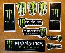 10 Monster Energy Drink skiing snowboarding Skateboarding motocross STICKER pack