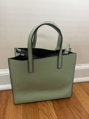 MARC JACOBS M0015685 MINI GRIND MINT SILVER HARDWARE WOMENS SMALL