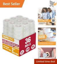Clear Packing Tape 36 Rolls 60 Yards Heavy Duty Strong Adhesive Shipping Office