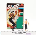 Quick Kick V1 Complete W/ 34 Cardback G.I. Joe 1985 Hasbro Vintage Action Figure