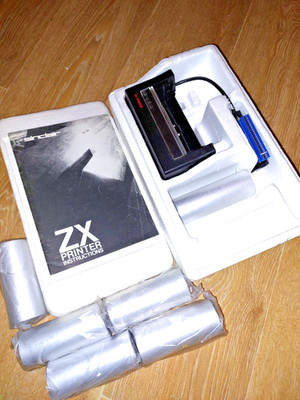 SINCLAIR ZX SPARK DRUCKER FÜR ZX SPECTRUM + ZX81 HEIMCOMPUTER