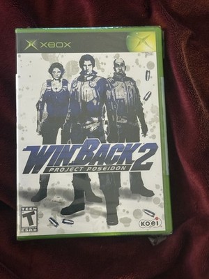 WinBack 2 Project Poseidon Original Xbox NEW Factory Sealed NTSC Authentic