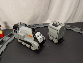 Lego DUPLO Spencer & Sir Topham Hatt, 3353, Complete (No Box), Thomas & Friends