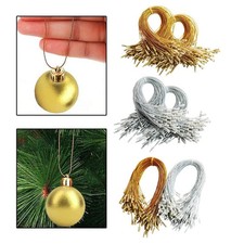 200 Pieces Ornament Hanger for Christmas for Jewelry Craft Baubles Tree
