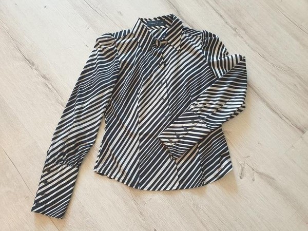 Women Karen Millen Shirt Black Polyester 34 / XS / #9R81