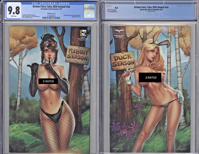 GFT ZENESCOPE GRIMM FAIRY TALES 2020 ANNUAL #nn CGC 9.8 LE 25 SDCC WRAPAROUND