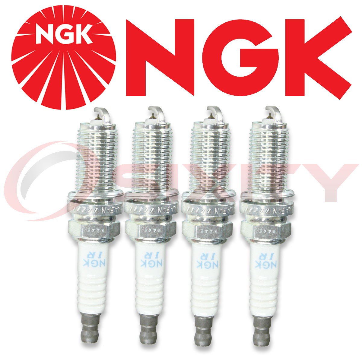 NGK 6481 ILFR6B Laser Iridium Spark Plugs  4 PC