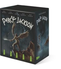 Rick Riordan Percy Jackson Band 1-5 im Schube...