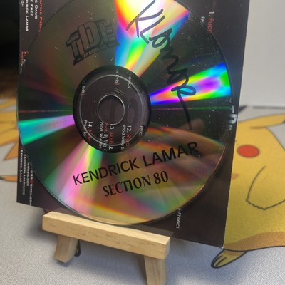 Kendrick Lamar Section 80 CD Signed Autographed (2011) KLamar