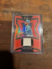 Bobby Witt Jr. 2025 Select Red Patch Relic /99 - Kansas City Royals