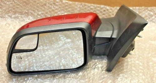 2011-2014 Ford Edge Left Mirror Ruby Red 6 wire HEATED (mirror lens falls out)