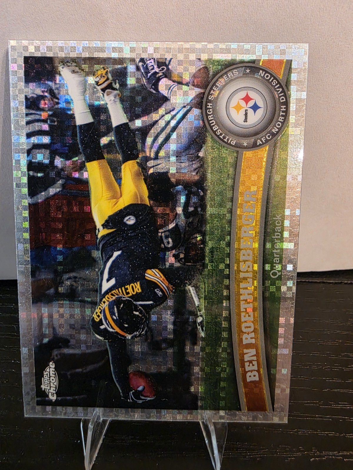 2011 Topps Chrome - Ben Roethlisberger #120 X-Fractor