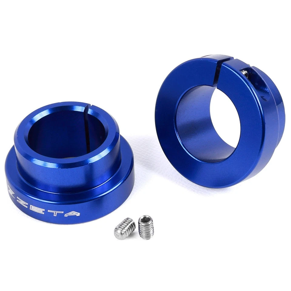 Protector inferior horquilla aleación azul Zeta para HONDA CRF450R 2009-2014 Foto 2 de 3