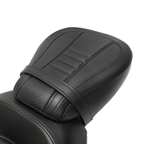 Nuevo asiento de pasajero de cuero de alta calidad apto para Harley Road King 09-21 - Imagen 11 de 15