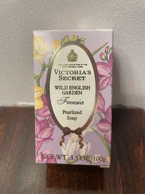 Victoria's Secret Wild English Garden Freesia Pearlized Bar Soap 3.5 oz