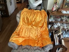 Vintage Native American Navajo Gold Satin Skirt