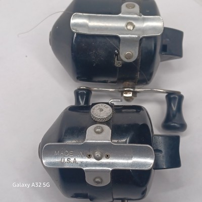 Vintage Zebco 700 Hoss Zebco 600 Vintage Fishing Reels Lot Black