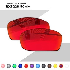 Wholesale POLARIZED Replacement Lenses for-Ray-Ban RB5228-50 | RX5228-50mm Frame