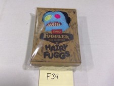 ZURU Fuggler Funny Ugly Monster Plush Toy Small Blue Hairy Fuggs New Boxed