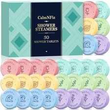 Pack Shower Steamers for Women Present Set, Shower Bath Bombs with 6 Scents, 30