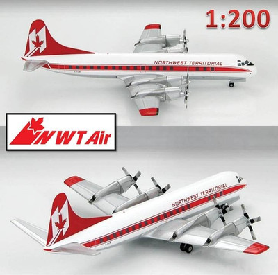 Hobby Master 1/200 HL1010 Lockheed L-188 Electra Northwest Territorial, 1976