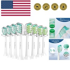 Replacement Toothbrush Heads Compatible with Philips Sonicare and More Click-...