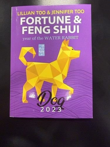 Fortune & Feng Shui Paperback Book (Slightly Used) No Creases