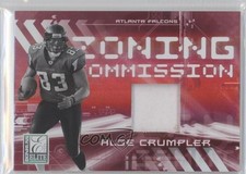 2006 Donruss Elite Zoning Commission Red Jerseys Prime 39/50 Alge Crumpler i9x