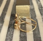 Vintage Double Druzy Quartz Crystal Ring Size 7 — photo 4