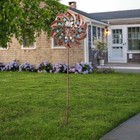 Teamson Home 18" dia. Solar Kinetic Windmill Spinner, Copper