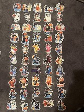 10 PCs Random 2  x2  Bluey Halloween Themed Stickers Matte Waterproof Finish