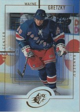 Wayne Gretzky 1999 UD SPX Promo Sample Insert Card #99 HOF