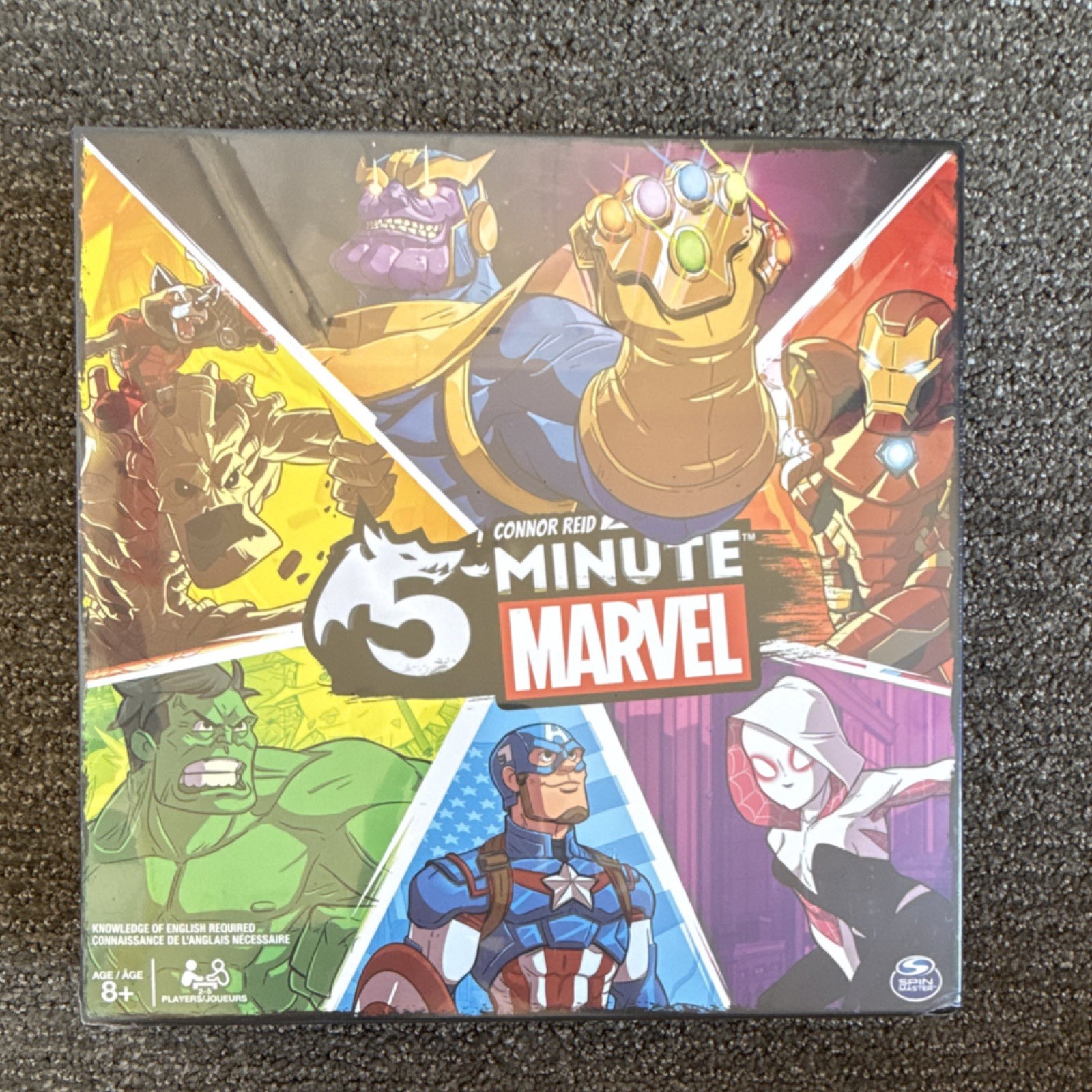 S 5 Minute Marvel Board Game Superheroes Theme Timer App Ages 8+