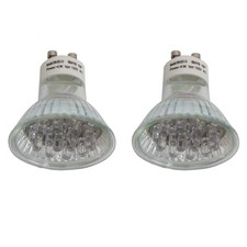 ON-E01-31, GU10 LED Light Bulbs, 1W, 6000K Daylight Cold White, 6000 K (Cold)